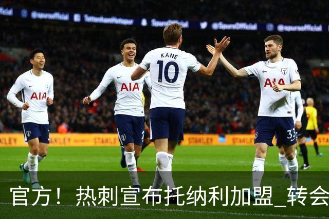 官方！热刺宣布托纳利加盟 转会费1亿镑再破队史纪录